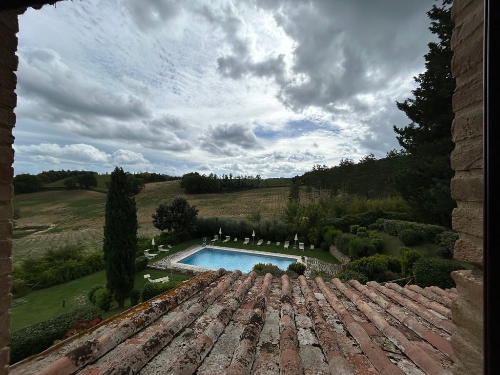 The restored farmhouse