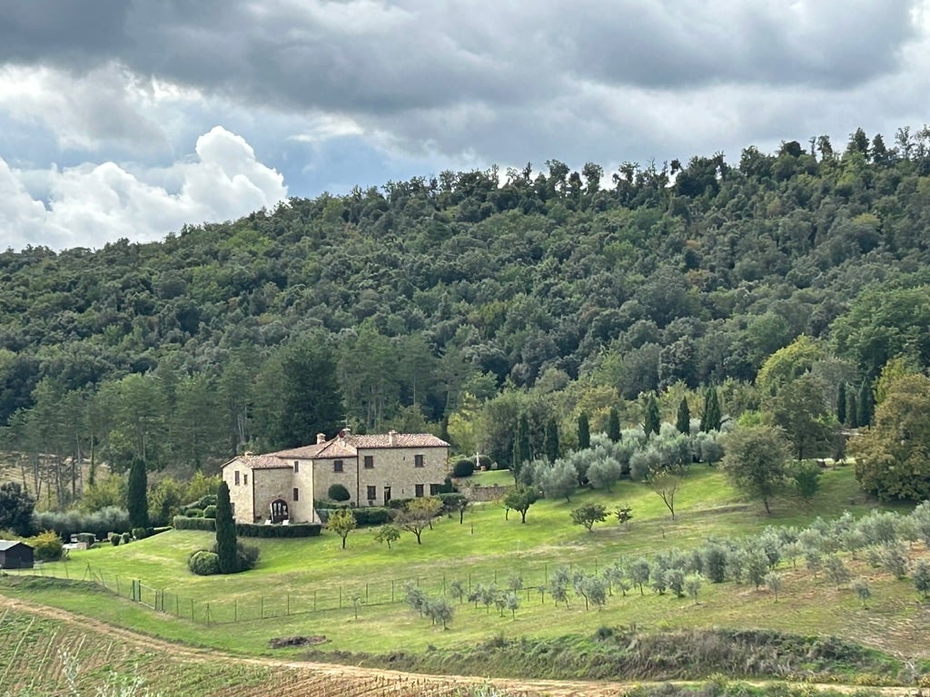 Podere Casanuova as it stands today